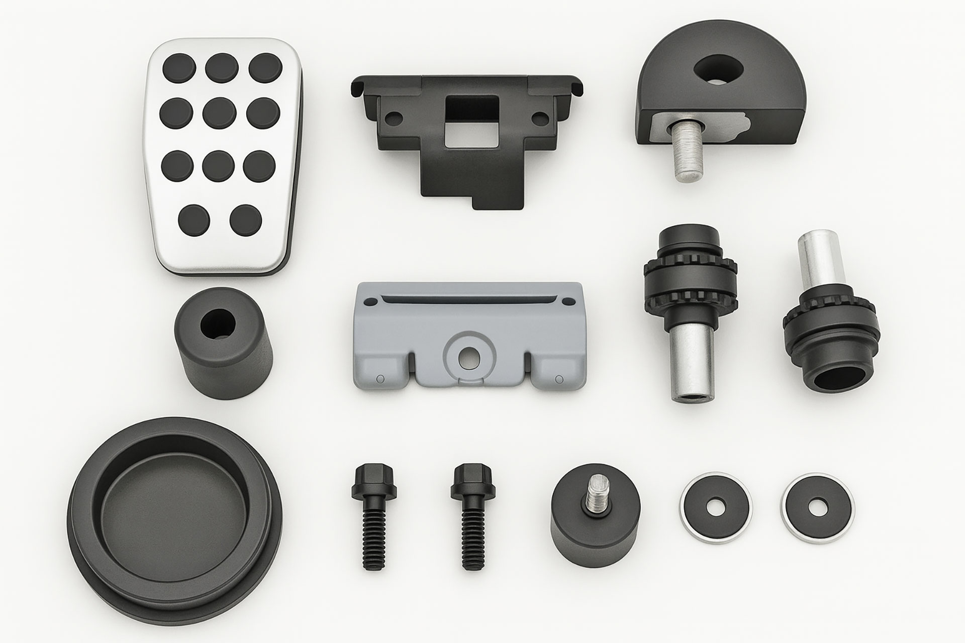 ゴム工場のスタッフ